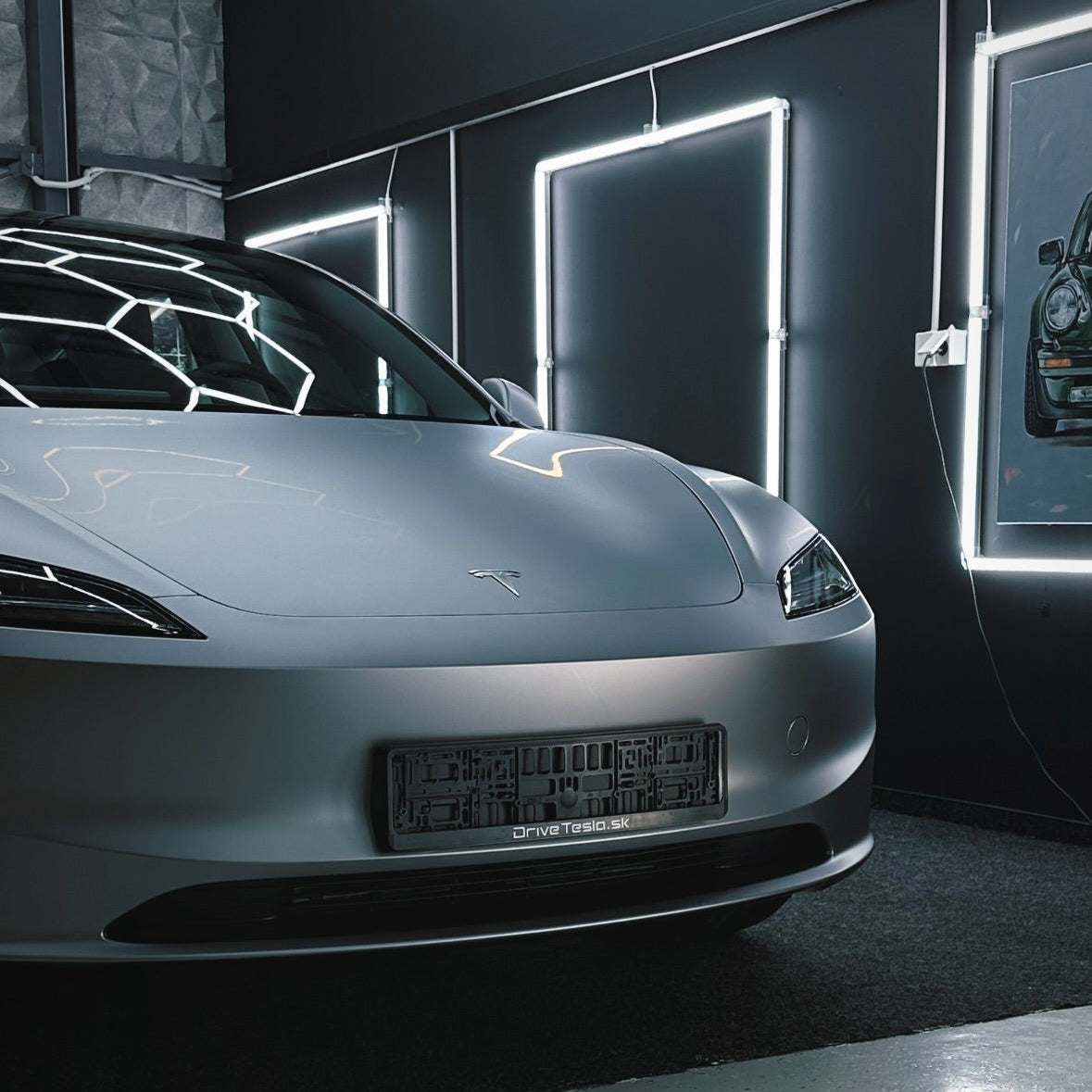 NinjaShield Paint Protection Film Matt Tesla